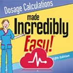 dosage calc. made incred. easy android application logo